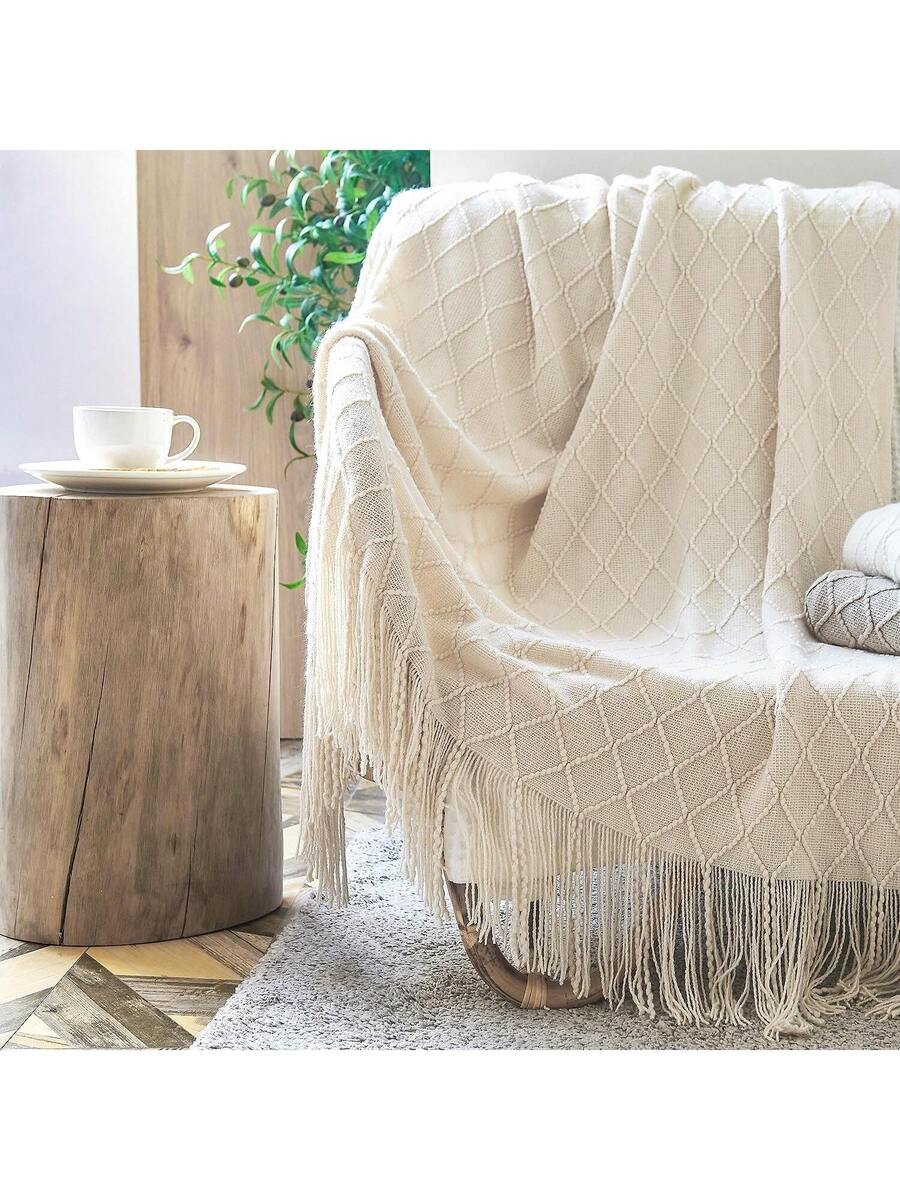 Manta de Punto para Sofá