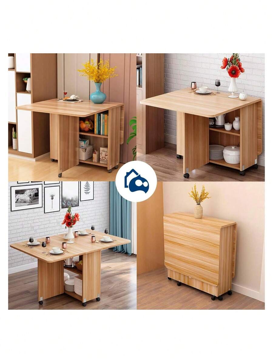 Mesa Plegable de Madera
