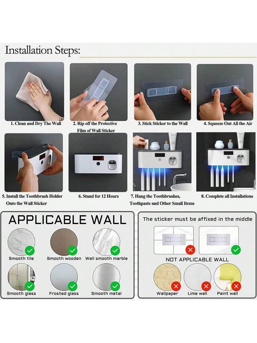 Soporte para Cepillo de dientes