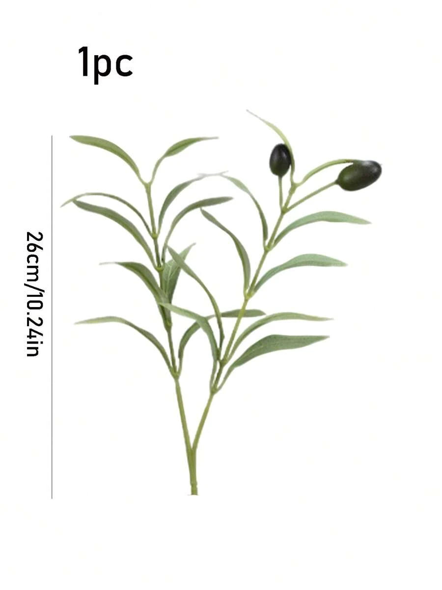 piezas de ramas de olivo artificiales