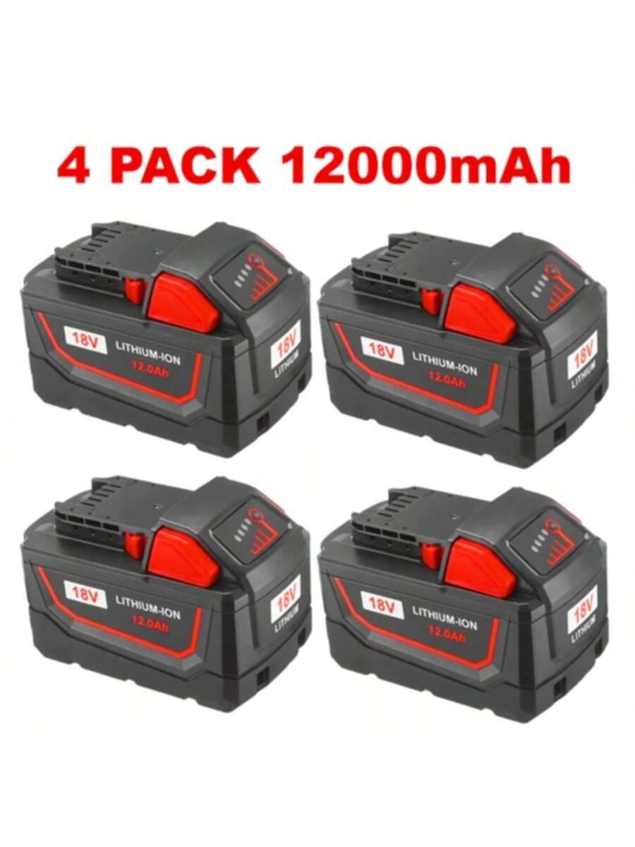 12,0Ah 18V Batería de capacidad extendida de reemplazo