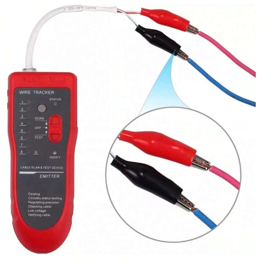 Kit Receptor Localizador De Cables