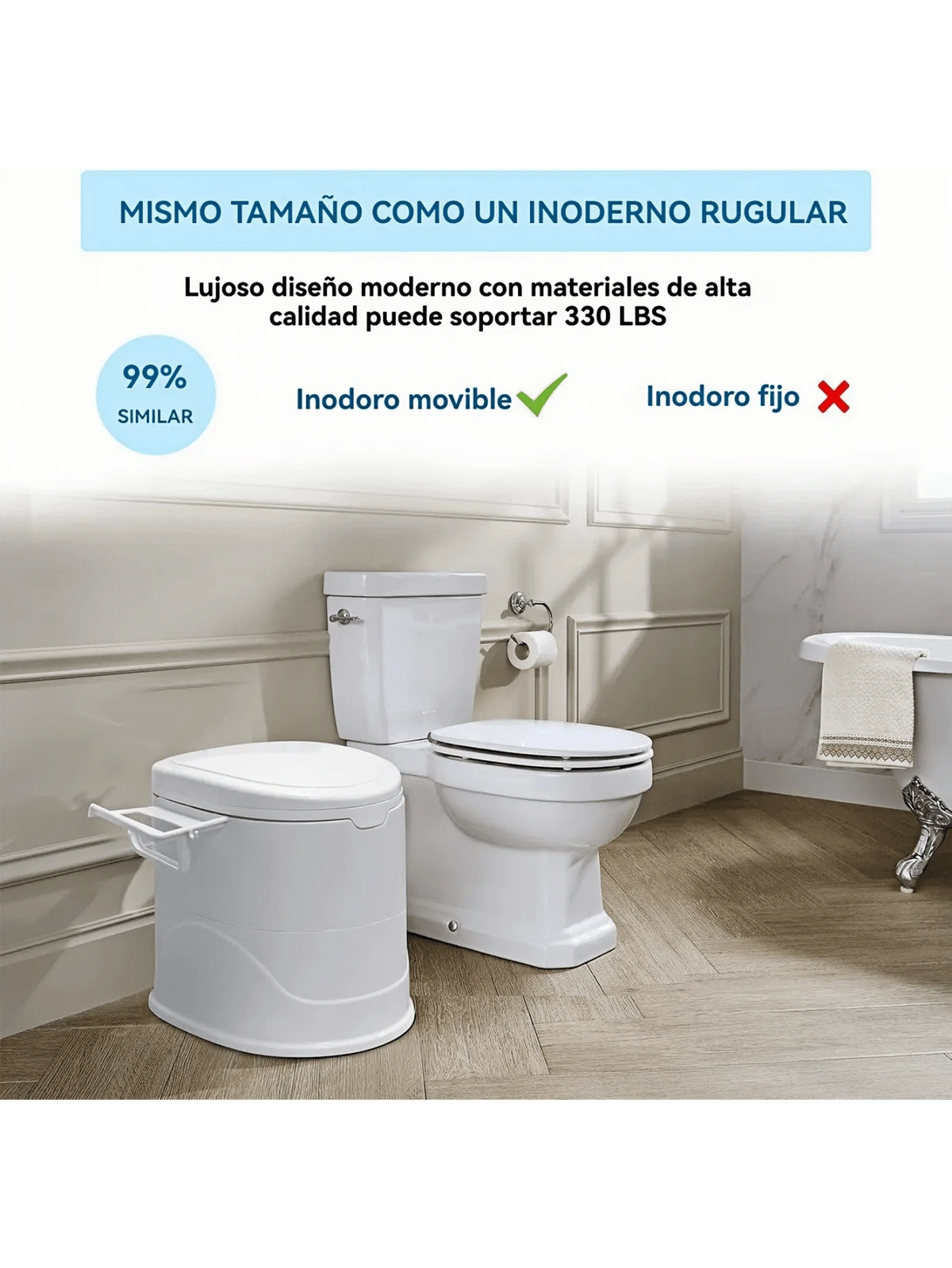 Baño Portatil Inodoro Para Camping