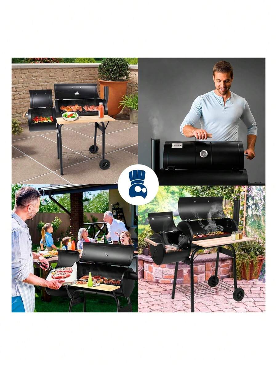 Asador Bluelandeer parrilla exterior