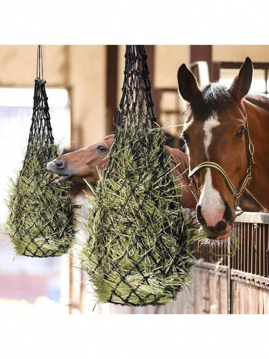 bolsa de heno para caballos