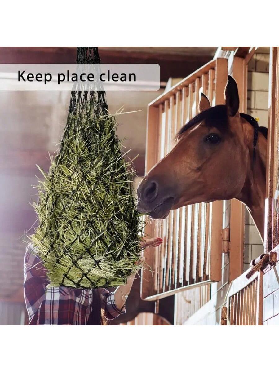 bolsa de heno para caballos
