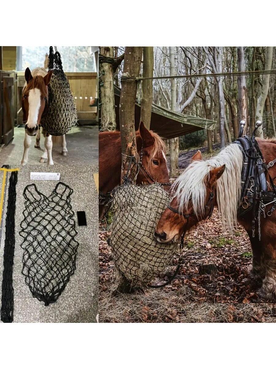 bolsa de heno para caballos