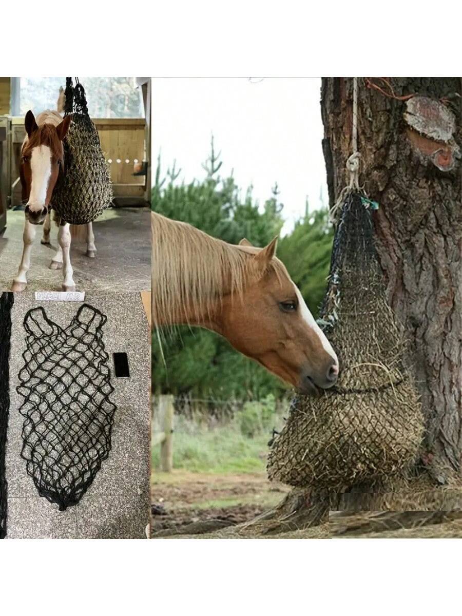 bolsa de heno para caballos