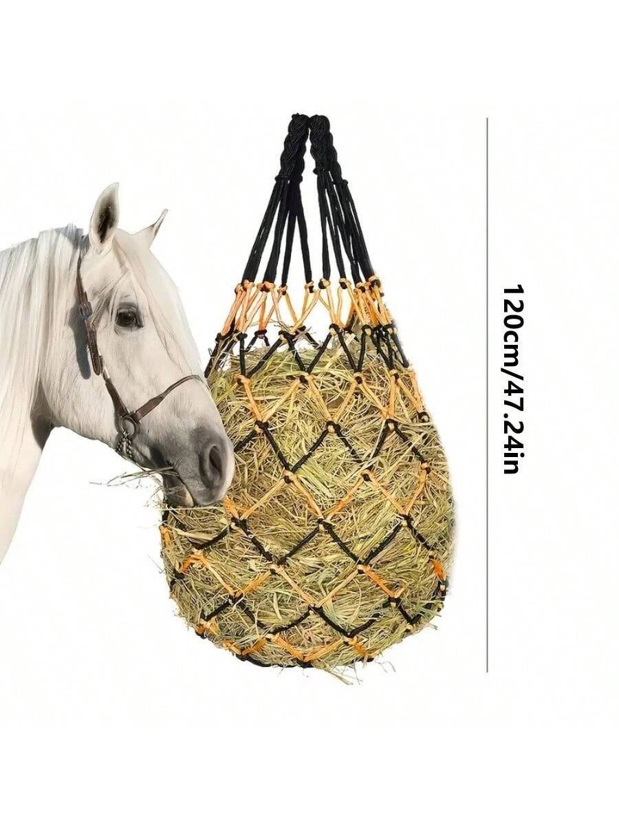 bolsa de heno para caballos