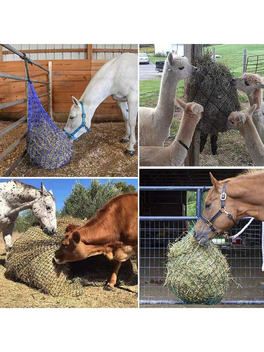 bolsa de heno para caballos
