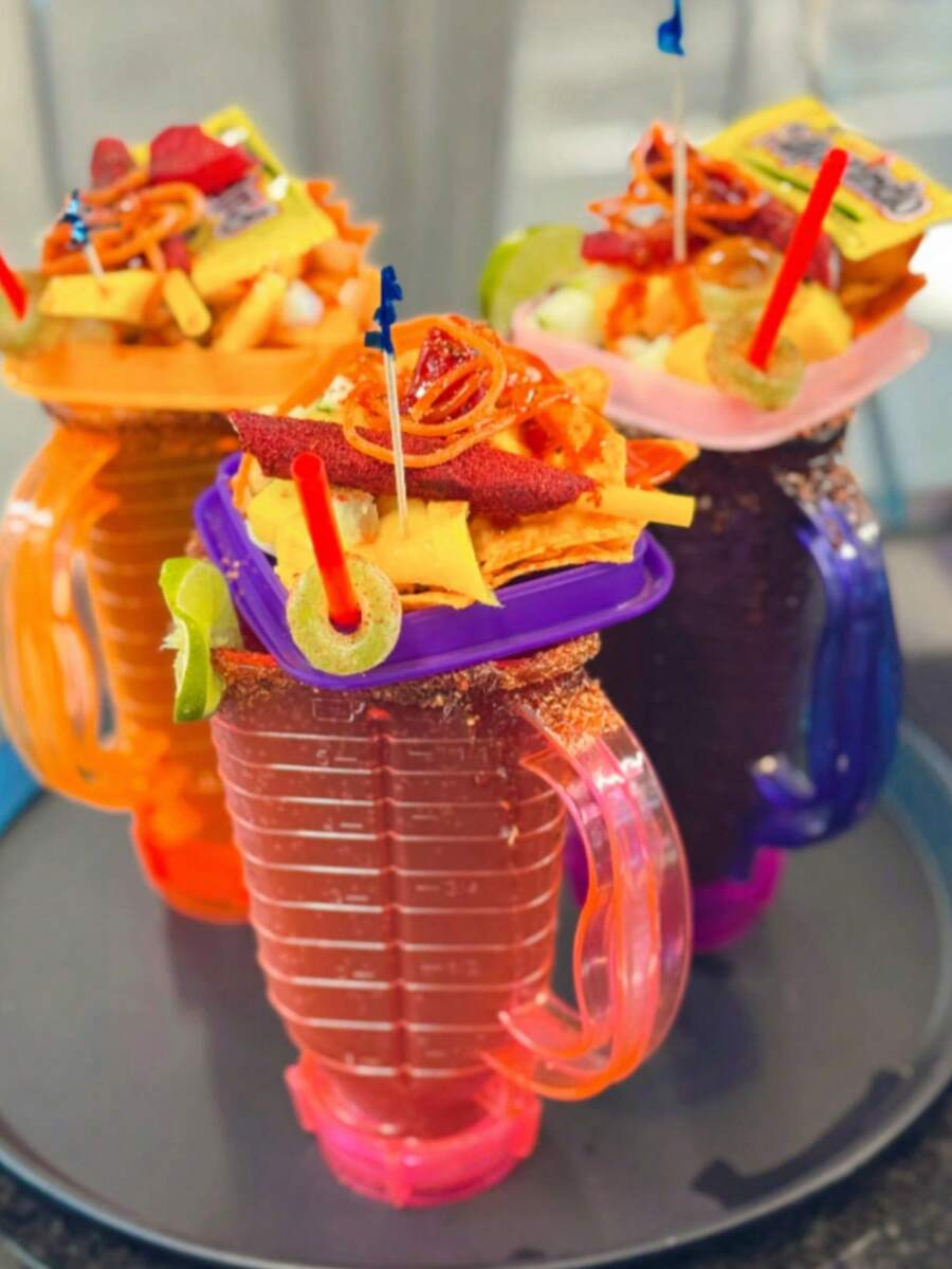 Set de tres vasos para licuadora