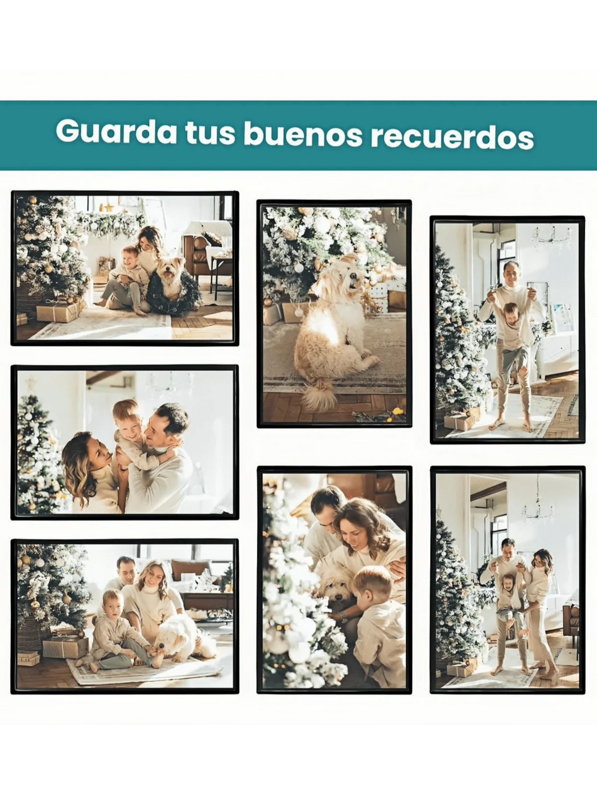 10pz Marco De Foto Magnético Bolsa