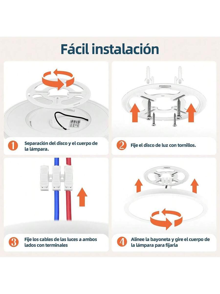 Luz de Techo Plana LED