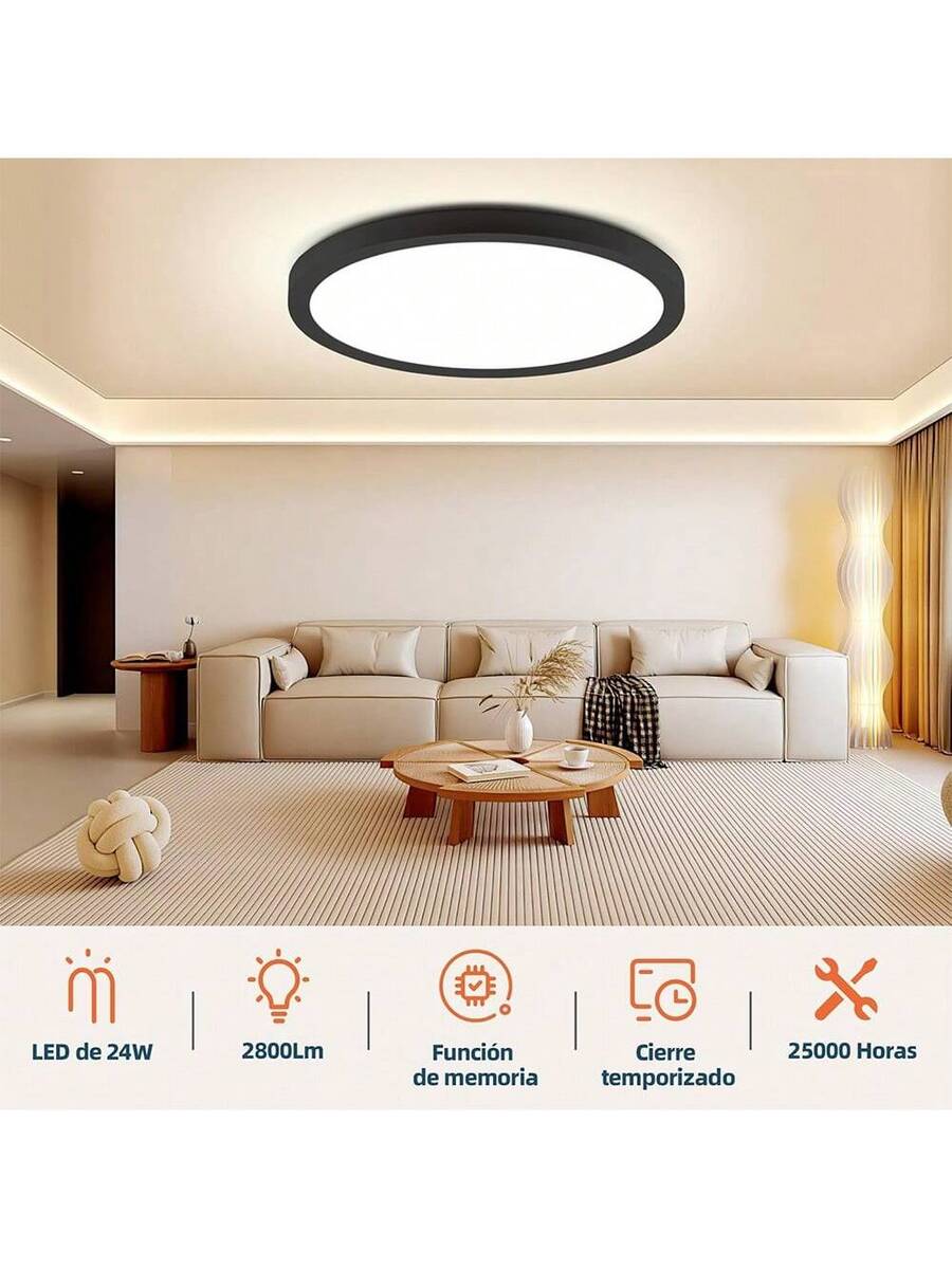 Luz de Techo Plana LED