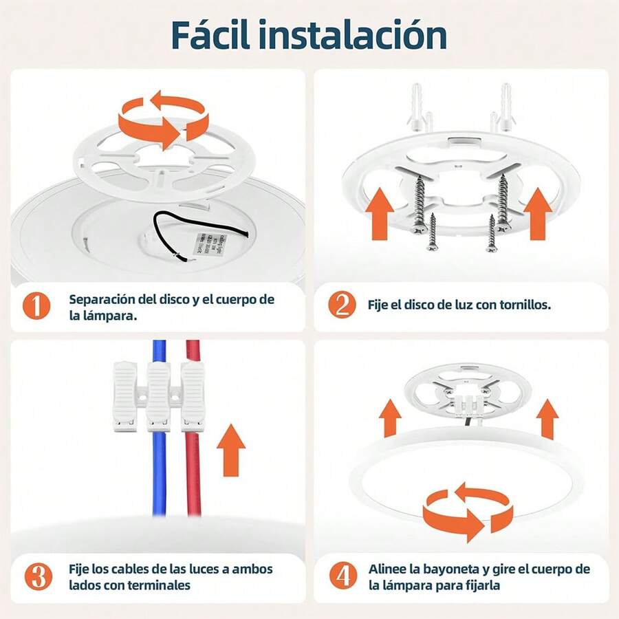 Luz de Techo Plana