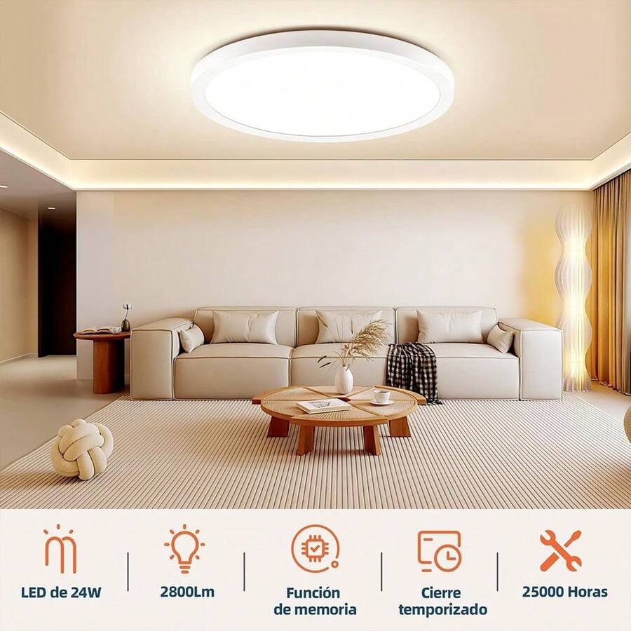 Luz de Techo Plana