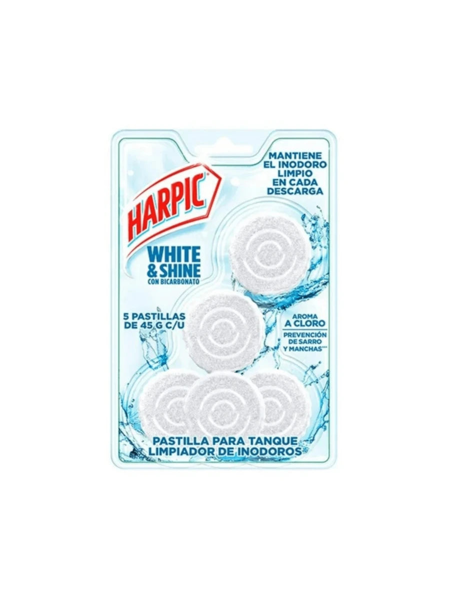 Pastilla limpiadora de bicarbonato