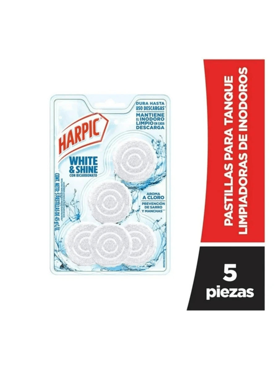 Pastilla limpiadora de bicarbonato