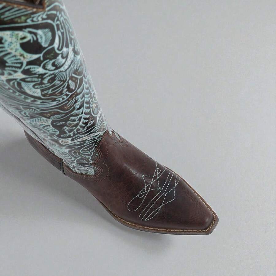 Bota estilo rodeo para mujer