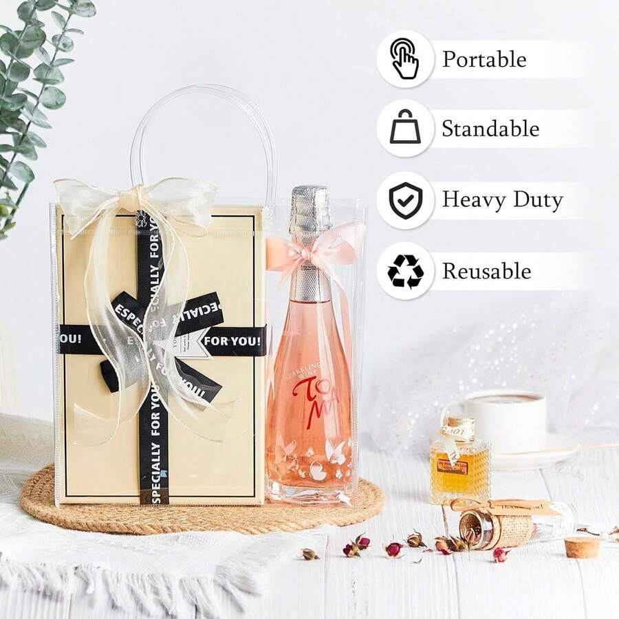 30 Piezas Bolsas De Regalo Transparent
