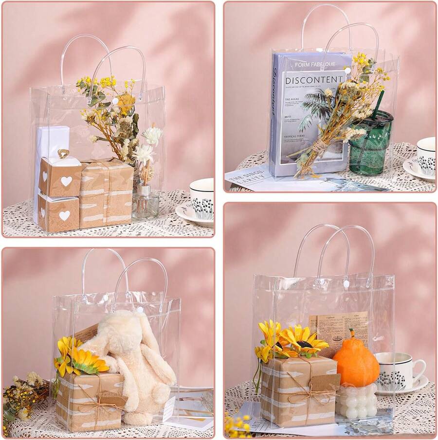 30 Piezas Bolsas De Regalo Transparent