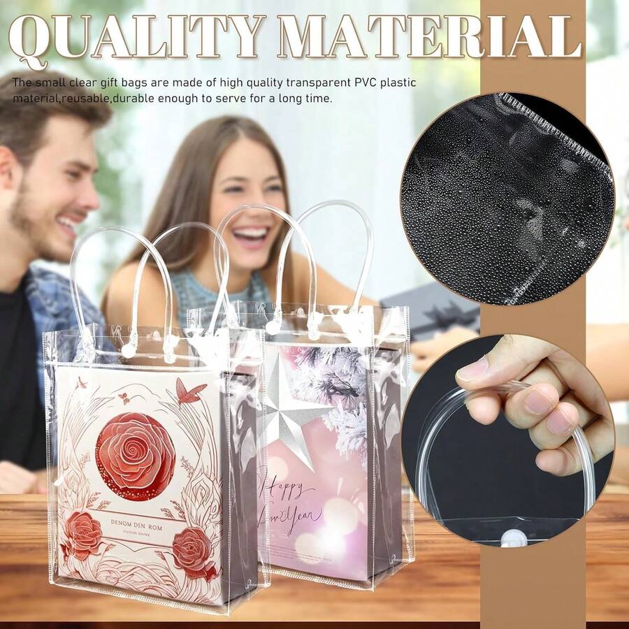 30 Piezas Bolsas De Regalo Transparent
