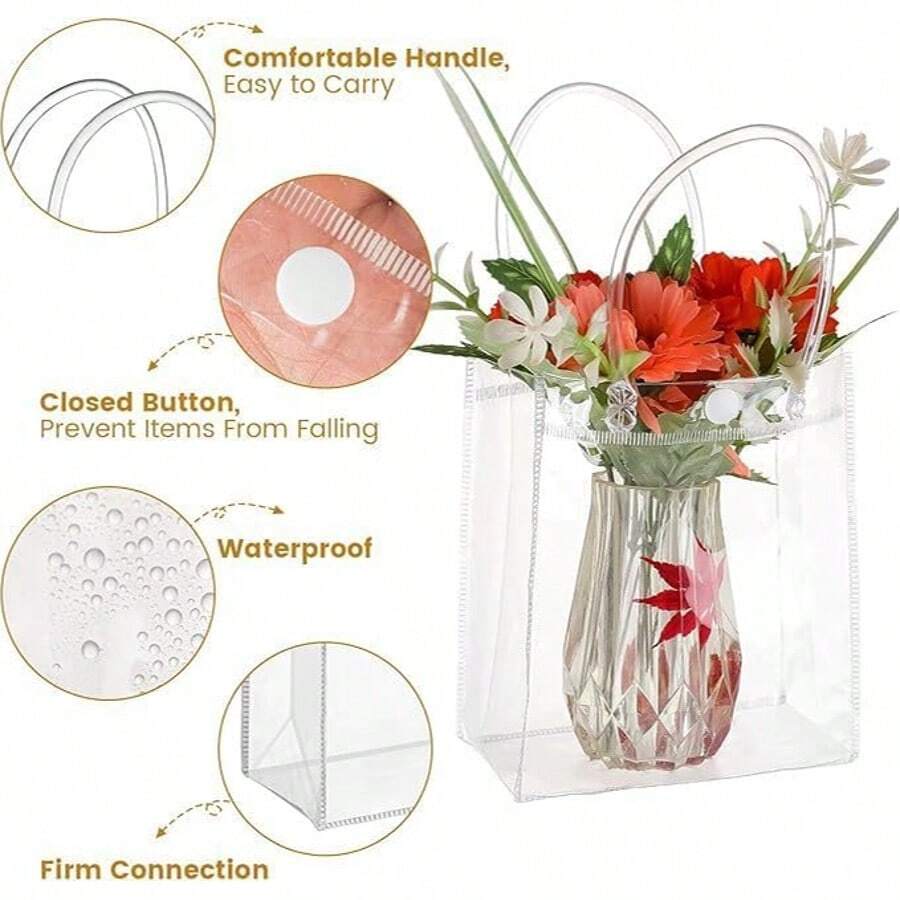 30 Piezas Bolsas De Regalo Transparent