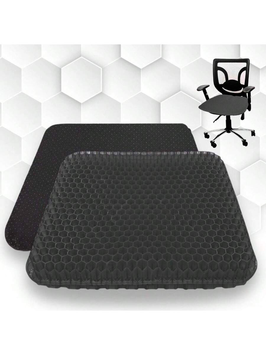 Cojin Ergonomico  color NEGRO Silicon Gel