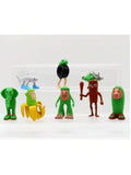 Kit 8 Figuras de Plástico Tralalero Tralala Brainrot