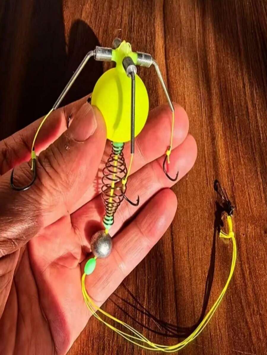 4 piezas de anzuelos de pesca anti-enganches