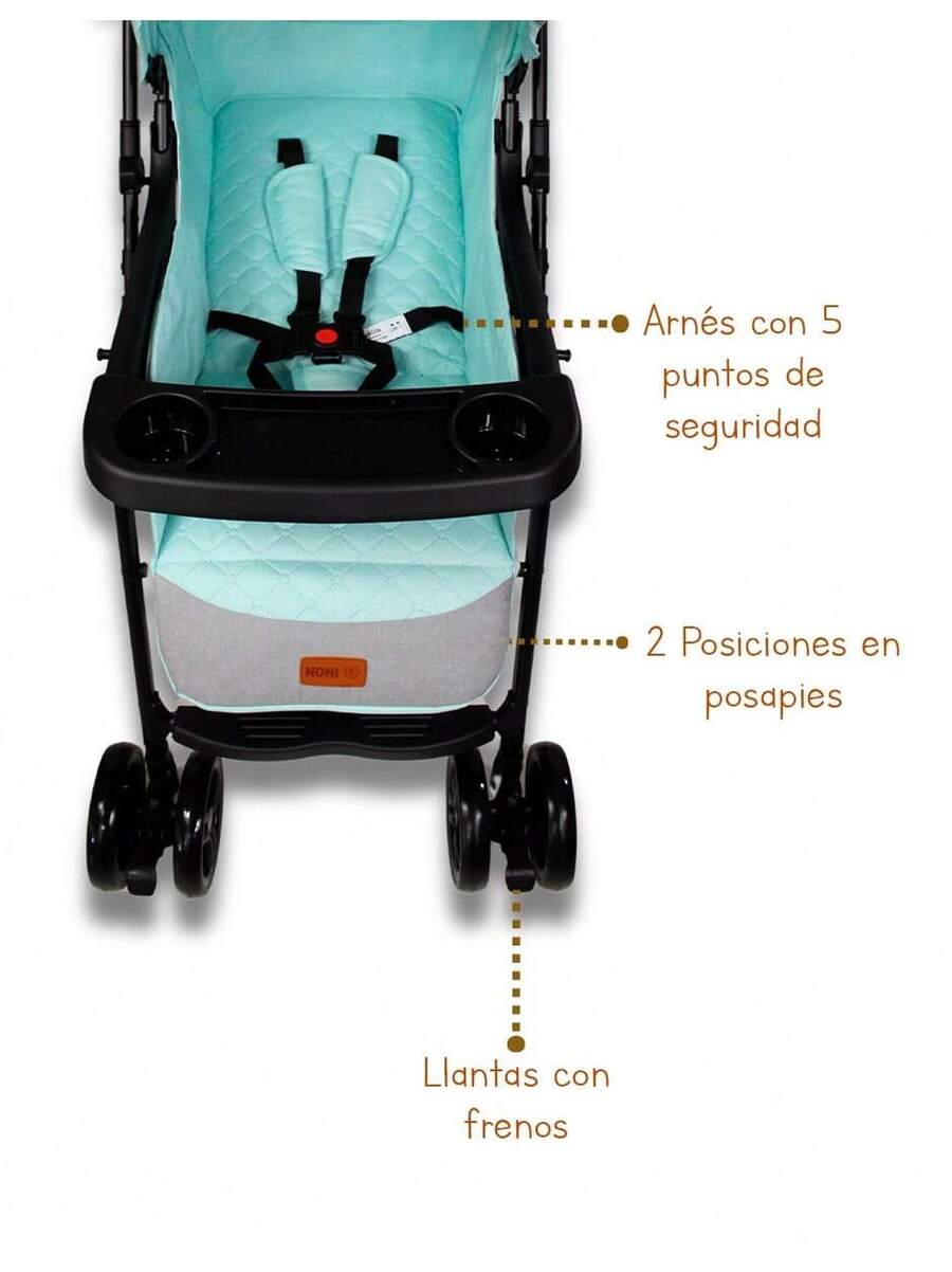 Carriola Para Bebé Compacta Ligera
