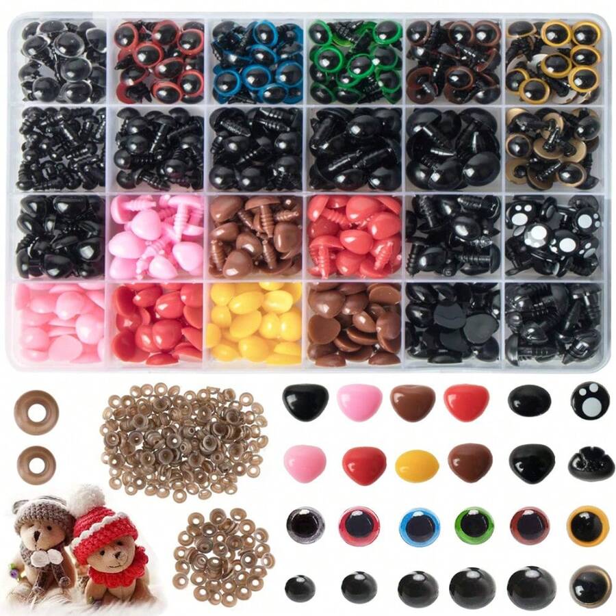 Ojos de Amigurumis 1040 Piezas