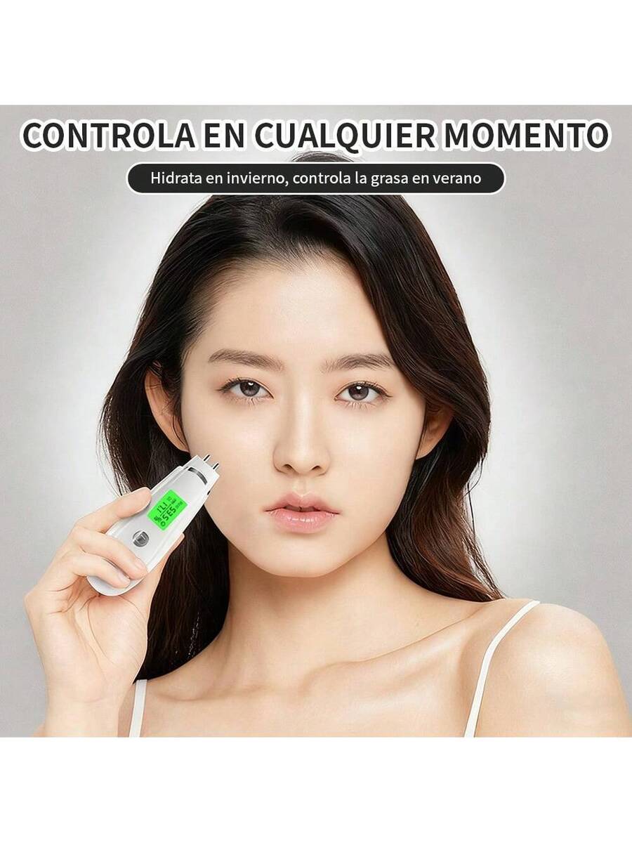 Analizador de aceite de humedad de la piel con Pantalla inteligente