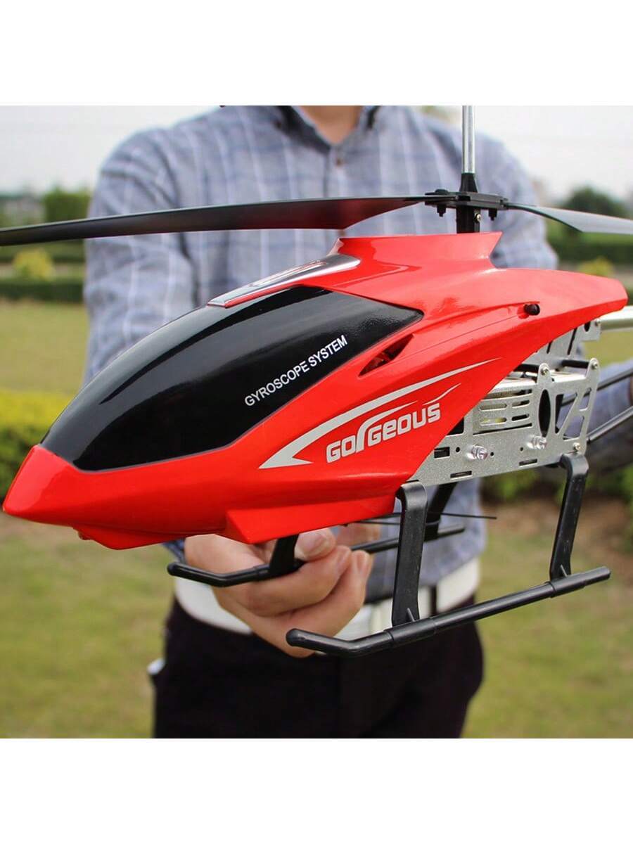 Modelo de juguete recargable de avión y helicóptero de control remoto de gran tamaño