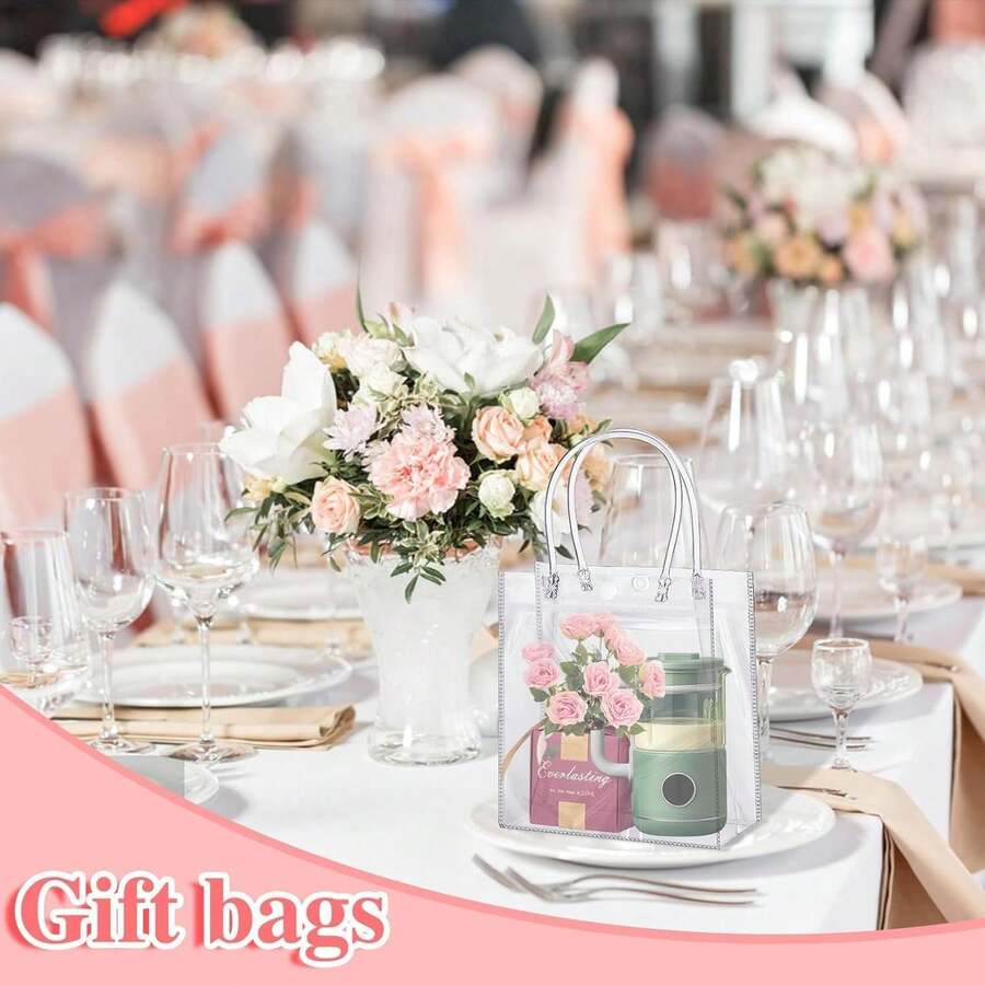 30 Piezas Bolsas De Regalo Transparent
