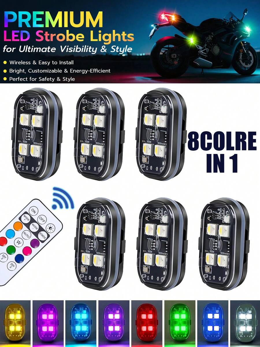 4 bombillas LED mejoradas