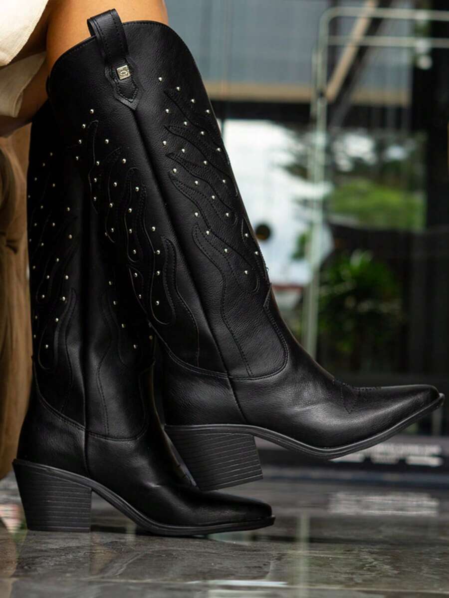 Botas de dama, botas de moda western