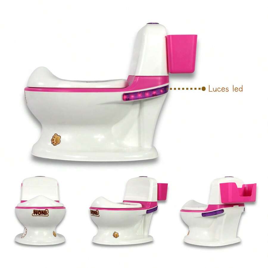 Bañito Entrenador Con Sonido Y Luz Led