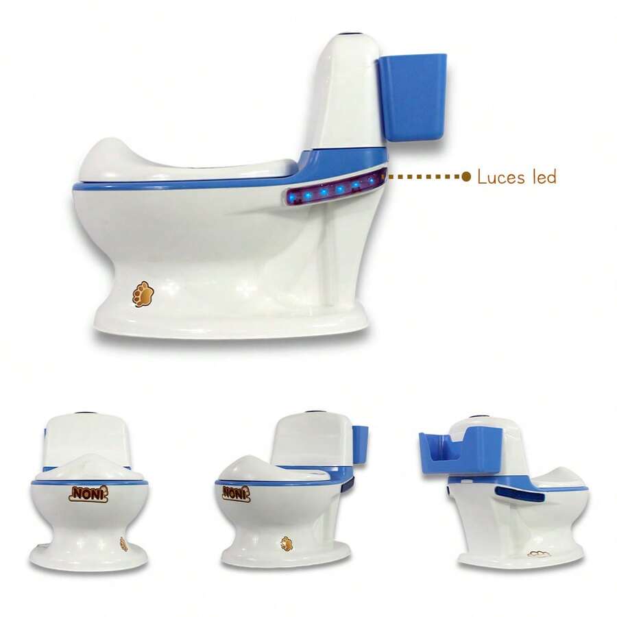 Bañito Entrenador Con Sonido Y Luz Led