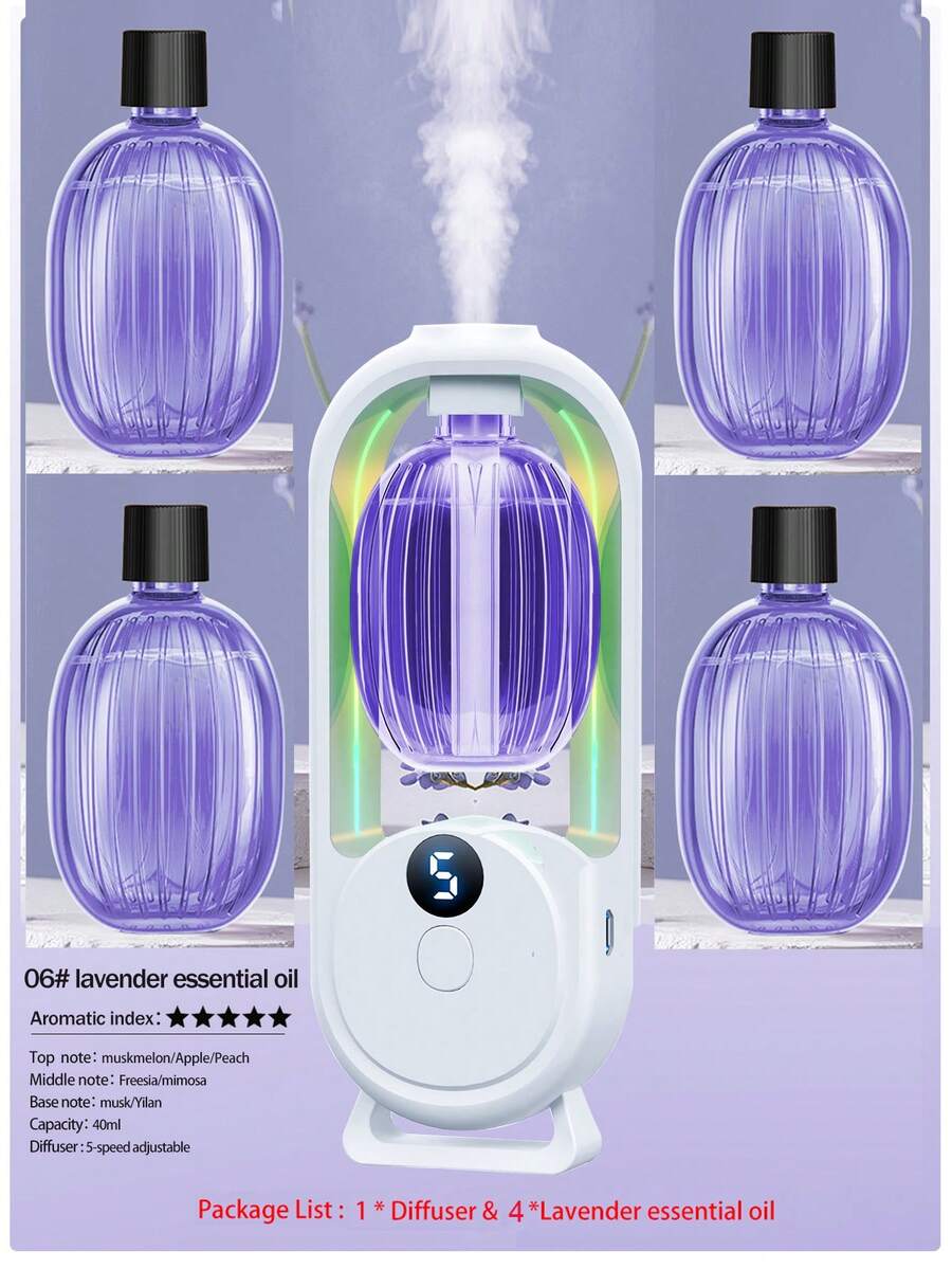Nuevo difusor de aromas USB humidificador de aceites esenciales