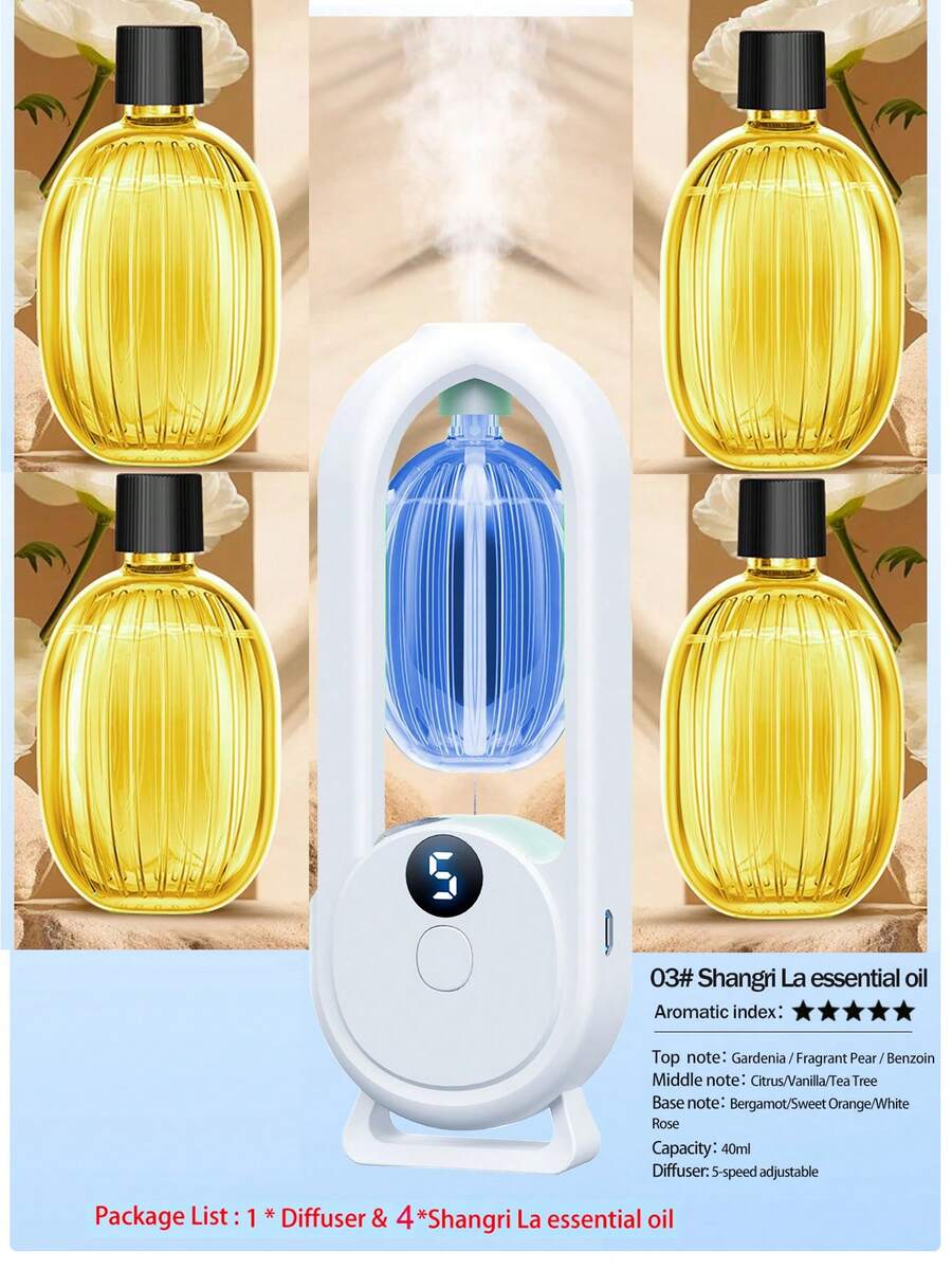 Nuevo difusor de aromas USB humidificador de aceites esenciales