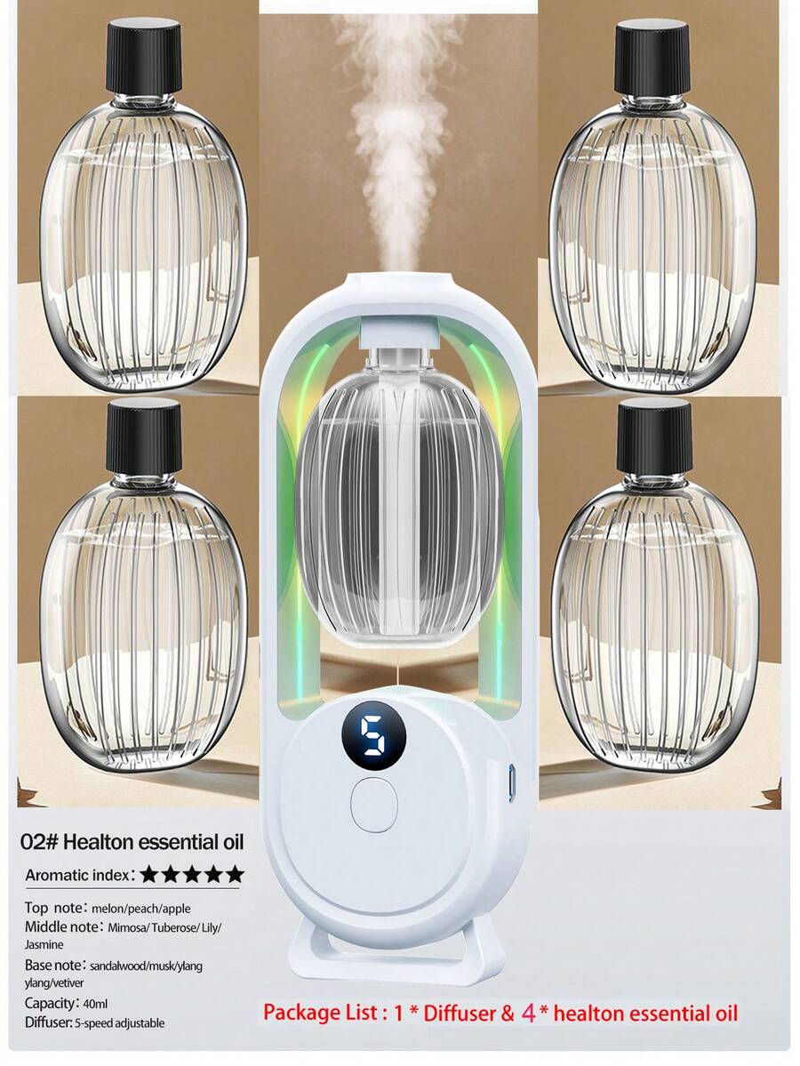 Nuevo difusor de aromas USB humidificador de aceites esenciales