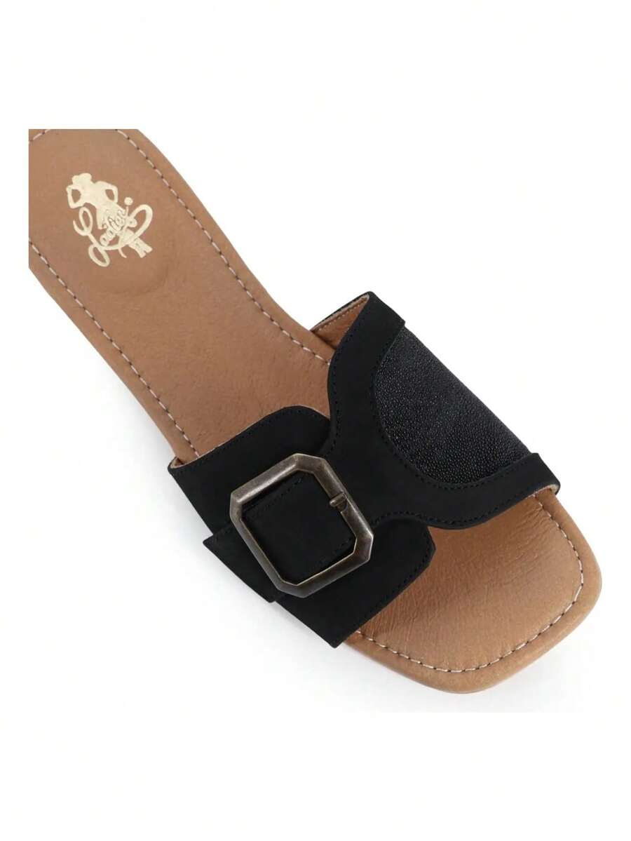 Sandalia Para Mujer Piel Mantarraya