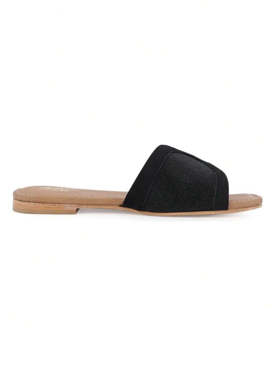 Sandalia Para Mujer Piel Mantarraya