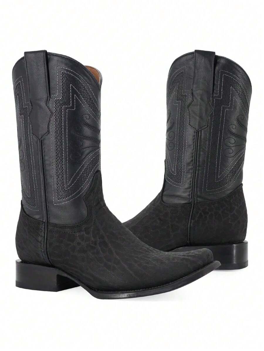 Bota Vaquera Cuello De Toro Para Hombre