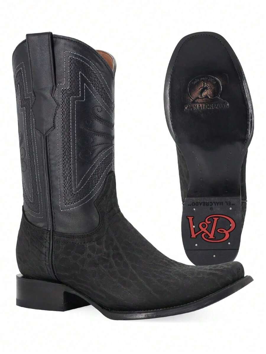 Bota Vaquera Cuello De Toro Para Hombre
