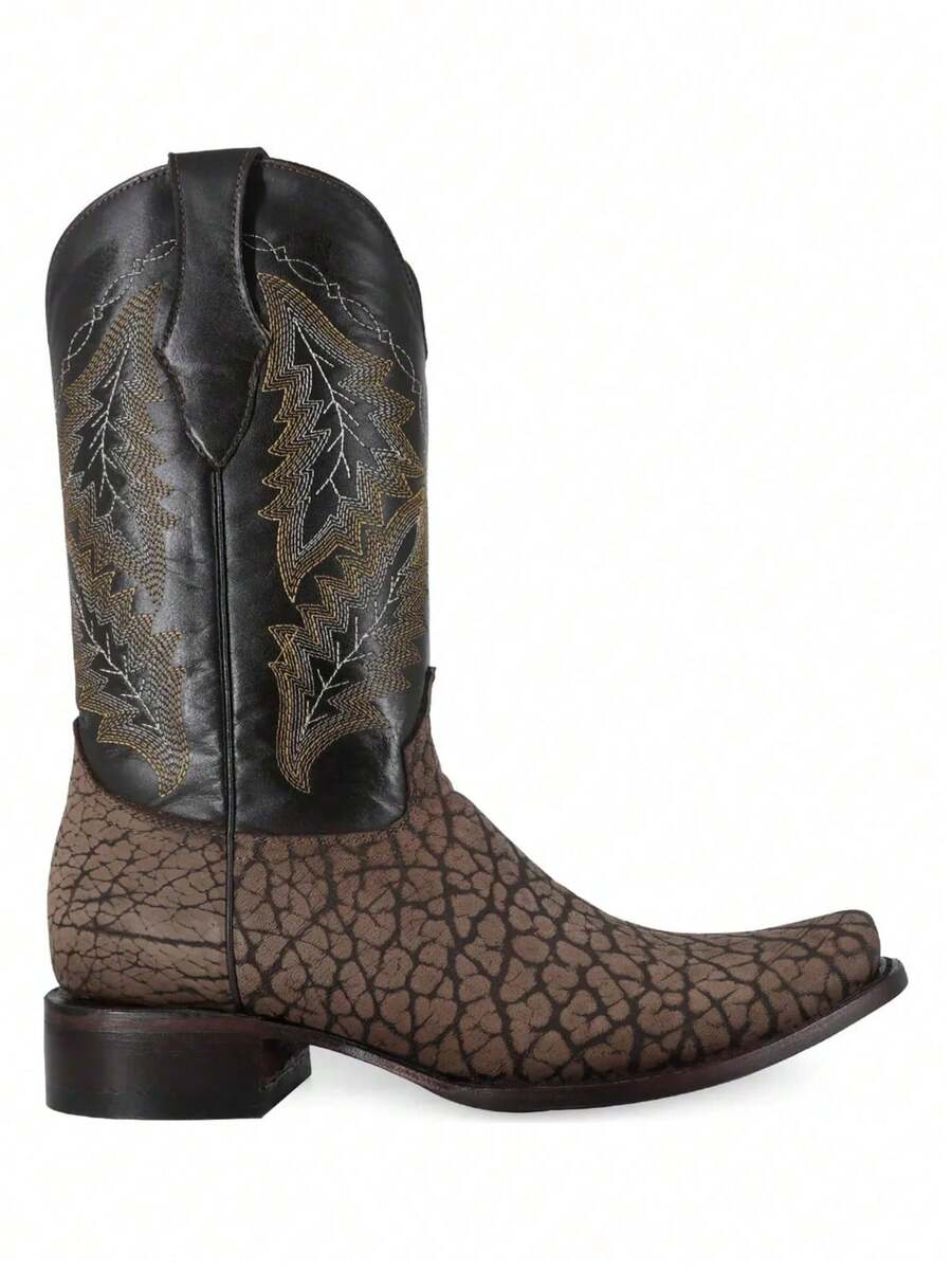 Bota Vaquera Cuello De Toro Para Hombre