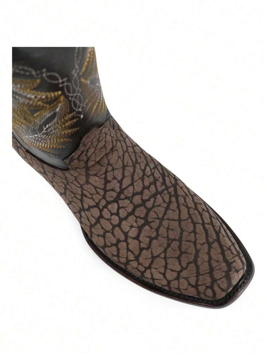 Bota Vaquera Cuello De Toro Para Hombre