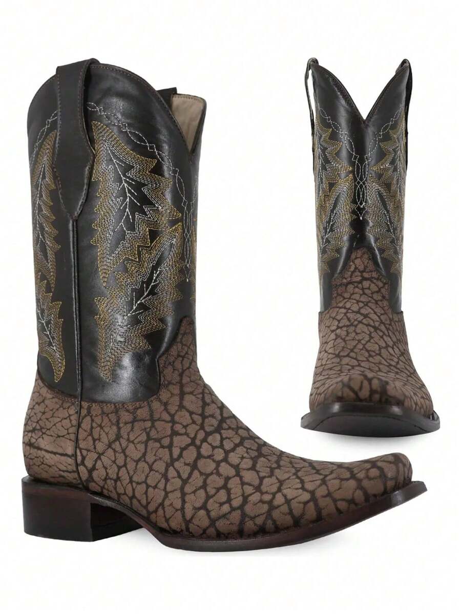 Bota Vaquera Cuello De Toro Para Hombre