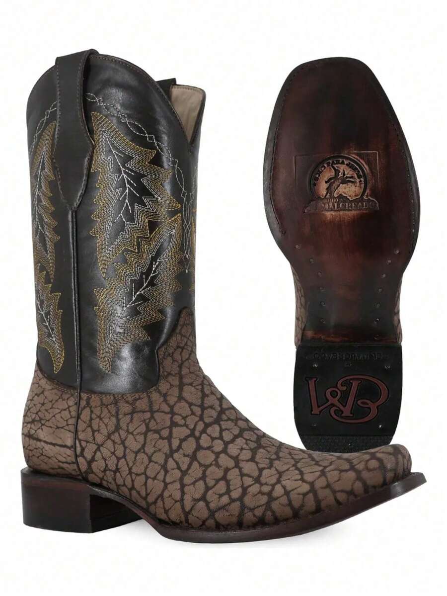 Bota Vaquera Cuello De Toro Para Hombre